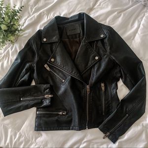 Leather Moto Jacket